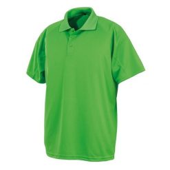 Męska Koszulka Polo Impact Performance Aircool. Szare koszulki polo męskie SPIRO, m, bez wzorów, bez kołnierzyka, bez ramiączek. Za 48.99 zł.