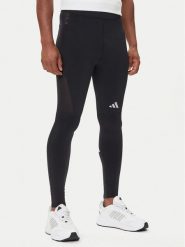 Adidas Legginsy Run It LJY4615 Czarny Slim Fit. Czarne legginsy męskie ADIDAS, m, bez wzorów, z syntetyku, do biegania. Za 179.99 zł.