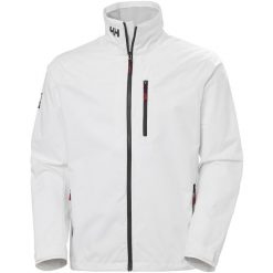 Kurtka Żeglarska Męska Helly Hansen Crew 2.0. Białe kurtki męskie Helly Hansen, m, bez wzorów, sportowe, bez ramiączek, bez kaptura. W wyprzedaży za 624.70 zł.