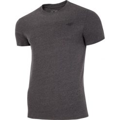 T-shirt męski TSM300 - ciemny szary melanż. T-shirty męskie marki 4f. Za 39.99 zł.
