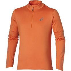 Asics Bluza Lite Show LS 1/2 Zip (34059 6002) pomarańczowa r. S. Bluzy bez kaptura męskie Asics. Za 164.00 zł.