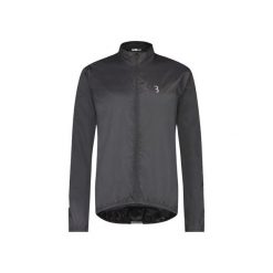 Kurtka przeciwdeszczowa BBB BaseShield. Szare kurtki męskie BBB CYCLING, bez wzorów, sportowe, bez ramiączek, bez kaptura. Za 254.50 zł.