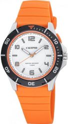 Zegarek męski Calypso K5857-3 pomarańczowy. Brązowe zegarki męskie Calypso. Za 179.00 zł.