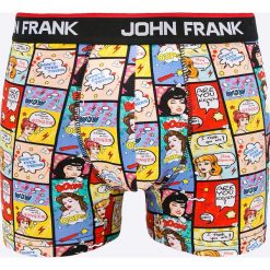 John Frank - Bokserki. Bokserki męskie John Frank, l, bez wzorów, z bawełny. W wyprzedaży za 29.90 zł.