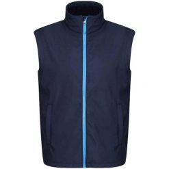 Męska Kamizelka Ablaze Softshell Do Nadruku. Niebieskie kurtki softshell męskie Regatta, m, bez wzorów, z softshellu, bez kaptura, trekkingowe. Za 97.99 zł.