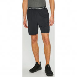 Calvin Klein Performance - Szorty. Czarne szorty sportowe męskie Calvin Klein Performance, z elastanu, sportowe. Za 179.90 zł.