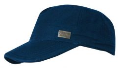 Czapka z Daszkiem, Granatowa, Bawełniana, Jesienno-Zimowa, Patrolówka, z Gumką -Pako Jeans. Niebieskie czapki męskie Pako Jeans, na zimę, bez wzorów, z bawełny. Za 49.00 zł.