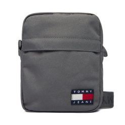 Saszetka Tommy Jeans. Szare saszetki męskie Tommy Jeans, bez wzorów, z jeansu, małe. Za 209.99 zł.