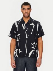 Selected Homme Koszula Slhrelax-Rajesh 16091066 Granatowy Relaxed Fit. Niebieskie koszule męskie Selected Homme, l, bez wzorów, z wiskozy, bez kołnierzyka, bez ramiączek. Za 129.99 zł.