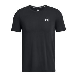 Koszulka Under Armour Vanish Seamless. Czarne buty treningowe męskie Under Armour, bez wzorów, z materiału, bez zapięcia, na fitness i siłownię. Za 203.90 zł.