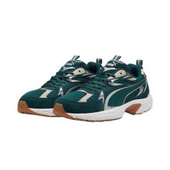 Puma Buty Milenio Tech Suede 39348908. Zielone buty sportowe na co dzień męskie Puma, m, bez wzorów, bez ramiączek, bez kaptura. Za 201.99 zł.
