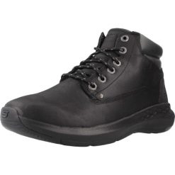 Buty SKECHERS PARSON - EDERIC Czarny. Czarne buty sportowe na co dzień męskie Skechers, m, bez wzorów, z syntetyku, bez ramiączek, bez kaptura. Za 371.25 zł.