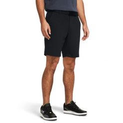 Męskie spodenki Under Armour Tech Taper Short Czarne Czarne. Czarne szorty sportowe męskie Under Armour, bez wzorów, z materiału, sportowe. Za 334.99 zł.