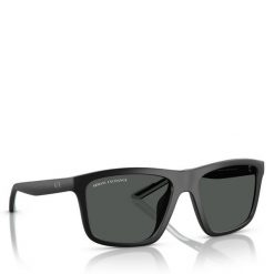Okulary przeciwsłoneczne Armani Exchange. Czarne okulary przeciwsłoneczne męskie Armani Exchange, bez wzorów. Za 419.99 zł.