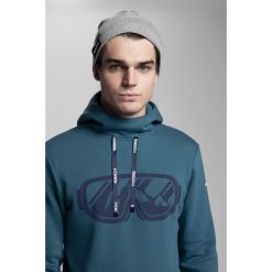 Bluza męska Kamil Stoch Collection BLM503 - morska zieleń. Bluzy nierozpinane męskie marki 4f. W wyprzedaży za 149.99 zł.
