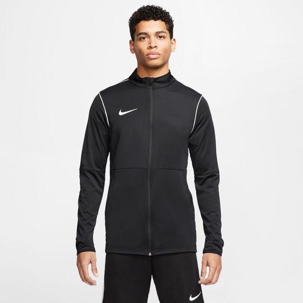 Bluza dresowa sportowa męska Nike Dry Park 20 Training Jacket. Białe bluzy bez kaptura męskie Nike, m, bez wzorów, z dresówki, sportowe, bez ramiączek, bez kaptura. Za 178.00 zł.