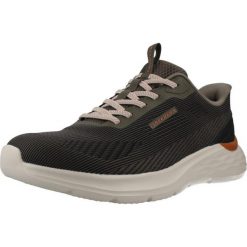 Buty SKECHERS GARNER ELLIS Zielony. Zielone buty trekkingowe męskie Skechers, bez wzorów, z syntetyku, bez zapięcia, trekkingowe, skechers sport. Za 364.99 zł.