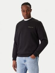 Tommy Jeans Bluza DM0DM20249 Czarny Regular Fit. Czarne bluzy nierozpinane męskie Tommy Jeans, m, bez wzorów, z bawełny, bez ramiączek, bez kaptura. Za 329.99 zł.