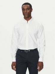 BOSS Koszula H-Roan 50521996 Biały Slim Fit. Białe koszule męskie Boss, m, bez wzorów, z bawełny, bez kołnierzyka, bez ramiączek. Za 339.99 zł.