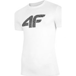 T-shirt męski TSM020 - biały. T-shirty męskie marki 4f. Za 49.99 zł.