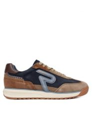 REPLAY Sneakersy GMSIB .000.C0002L Granatowy. Niebieskie buty sportowe na co dzień męskie Replay, l, bez wzorów, ze skóry, bez ramiączek, bez kaptura. Za 419.99 zł.