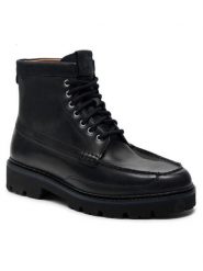 Ted Baker Kozaki Jarrno 255489 Czarny. Czarne buty zimowe męskie Ted Baker, bez wzorów, ze skóry, bez obcasa, bez zapięcia. Za 629.99 zł.