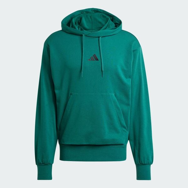 Bluza z kapturem Essentials Feelcozy French Terry. Czarne bluzy z kapturem męskie ADIDAS, xl, bez wzorów, z materiału, z kapturem. Za 219.00 zł.