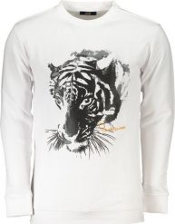 Cavalli Class BIAŁA BLUZA MĘSKA BEZ ZAMKA KLASY CAVALLI XL. Białe bluzy nierozpinane męskie Cavalli Class, m, bez wzorów, bez ramiączek, bez kaptura. Za 151.80 zł.