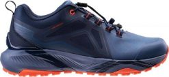 Buty trekkingowe męskie Elbrus Męskie buty Elbrus OMELIO WP GR M000212303 dress blues/dark denim/tangerine tango rozmiar 44. Czerwone buty trekkingowe męskie ELBRUS, bez wzorów, z denimu, bez zapięcia. Za 329.98 zł.