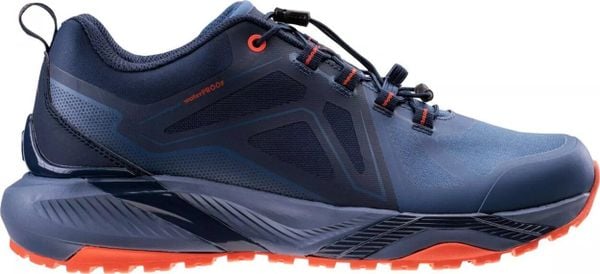 Buty trekkingowe męskie Elbrus Męskie buty Elbrus OMELIO WP GR M000212303 dress blues/dark denim/tangerine tango rozmiar 43. Czerwone buty trekkingowe męskie ELBRUS, bez wzorów, z denimu, bez zapięcia. Za 329.98 zł.