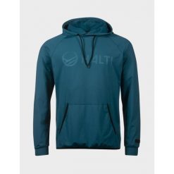 Bluza z kapturem męska Halti Dynamic. Niebieskie bluzy nierozpinane męskie Halti, m, bez wzorów, z kapturem. Za 449.99 zł.