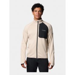 Sweter męski Columbia Triple Canyon Grid FZ II. Brązowe bielizna termoaktywna męska Columbia, m, bez wzorów, bez ramiączek, trekkingowe. Za 389.00 zł.