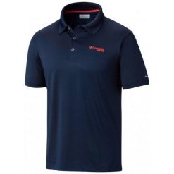 Columbia Low Drag Polo Collegiate Navy Red S. Koszulki polo męskie marki Columbia. W wyprzedaży za 115.00 zł.