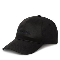 Czapka z daszkiem Calvin Klein. Czarne czapki męskie Calvin Klein, bez wzorów. Za 119.99 zł.