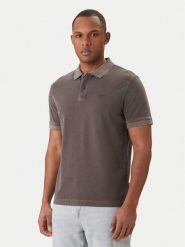 JOOP! Jeans Polo Ambrosian 30045619 Brązowy Modern Fit. Brązowe koszulki polo męskie JOOP! Jeans, l, bez wzorów, z bawełny, bez kołnierzyka, bez ramiączek. Za 379.99 zł.