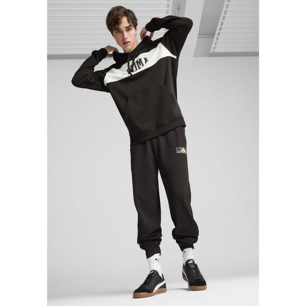 Sneakersy PUMA Club 5v5 PUMA Black White Gold. Białe buty sportowe na co dzień męskie Puma, m, bez wzorów, casualowe, bez ramiączek, bez kaptura. Za 229.99 zł.