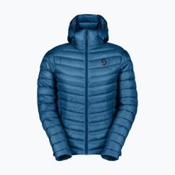 Kurtka ocieplana męska SCOTT Insuloft Tech Primaloft Hoody. Niebieskie kurtki męskie Scott, m, bez wzorów, z puchu, sportowe, bez ramiączek, bez kaptura. Za 589.99 zł.