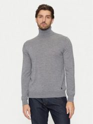 Liu Jo Golf QXX006 MA27P Szary Regular Fit. Szare kardigany męskie Liu Jo, l, bez wzorów, z wełny, bez ramiączek. Za 289.99 zł.
