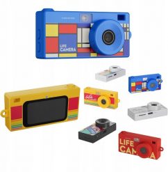 Kamera cyfrowa Xrec Mini Aparat Kamera Retro Video 2k Wisiorek Breloczek + Karta 32gb / Xrec X9 / Niebieski. Niebieskie kamery cyfrowe Xrec. Za 102.00 zł.