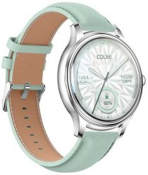 Smartwatch Colmi L28 Zielony (L28 Silver Leather). Szare zegarki smartwatch Colmi. Za 152.82 zł.