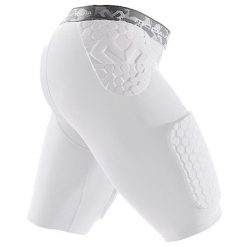 Szorty McDavid Hex. Białe bielizna termoaktywna męska MCDAVID, l, bez wzorów, bez ramiączek, do piłki nożnej. Za 393.50 zł.
