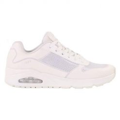 Buty do chodzenia męskie Skechers Uno Sol. Białe buty sportowe na co dzień męskie Skechers, m, bez wzorów, z gumy, bez ramiączek, bez kaptura, trekkingowe. Za 387.00 zł.