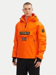 Napapijri Kurtka anorak Rainforest Next Sum NP0A4ILW Pomarańczowy Regular Fit. Brązowe kurtki męskie Napapijri, m, bez wzorów, z syntetyku, bez ramiączek, bez kaptura. Za 619.99 zł.