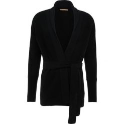 Nuur GIACCA SCIALLATA COSTA Kardigan black. Czarne kardigany męskie marki Nuur, z bawełny. W wyprzedaży za 679.50 zł.