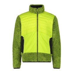 Bluza męska turystyczna CMP 34P1717. Zielone bluzy nierozpinane męskie CMP, m, bez wzorów, sportowe, bez ramiączek, bez kaptura. Za 340.00 zł.