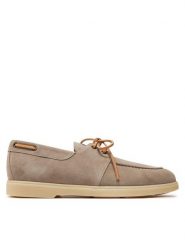 Giuseppe Zanotti Półbuty EU40023 Szary. Szare codzienne półbuty męskie Giuseppe Zanotti, bez wzorów, ze skóry, bez obcasa, bez zapięcia. Za 4,079.00 zł.