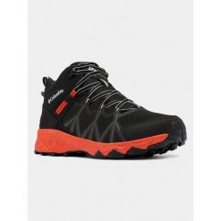 Buty turystyczne męskie Columbia Peakfreak II Mid Outdry. Brązowe buty trekkingowe męskie Columbia, bez wzorów, z syntetyku, sportowe, bez obcasa, bez zapięcia. Za 434.99 zł.
