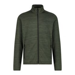 Bluza męska turystyczna CMP 30E9707. Zielone bluzy nierozpinane męskie CMP, l, bez wzorów, sportowe, bez ramiączek, bez kaptura. Za 340.00 zł.