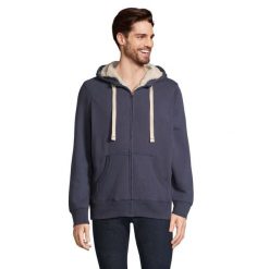 Kurtka Dla Dorosłych Unisex Sherpa Zapinana Na Zamek Błyskawiczny. Niebieskie kurtki męskie SOL'S, s, bez wzorów, sportowe, bez ramiączek, bez kaptura. Za 263.99 zł.