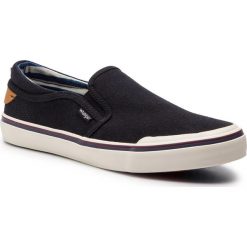 Tenisówki WRANGLER - Idol Slip On WM91112A Black 062. Trampki męskie marki Wrangler. W wyprzedaży za 169.00 zł.